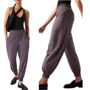 Athleta Women’s Dusk Violet Savannah Jogger | Sz 10 | NWOT